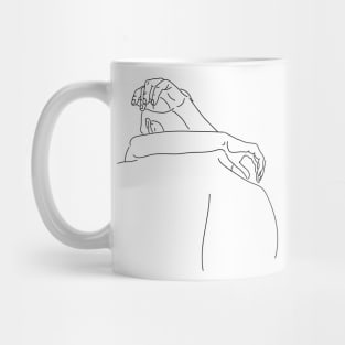 embrace of lovers Mug